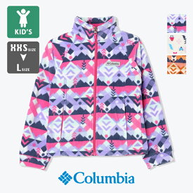 【SALE!!】 【 Columbia コロンビア 】 キッズ Benton Springs II Printed Fleece フリース ジャケット WG6778 / ジップアップ フルジップ アウター 防寒 アウトドア ガールズ 子供 女児 長袖 110cm 120cm 130cm 140cm 155cm ベントンスプリングス II プリンテッド 22AW ※