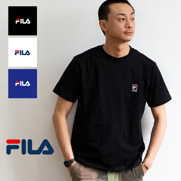 楽天市場 Sale Fila フィラ One Point Logo Back Print T Shirt フロント ロゴ バック プリント 半袖 Tシャツ Fm9594 Fila Tシャツ Fila レディース Fila メンズ トップス インナー クルーネック 丸首 ユニセックス Tee ビッグシルエット ロゴ