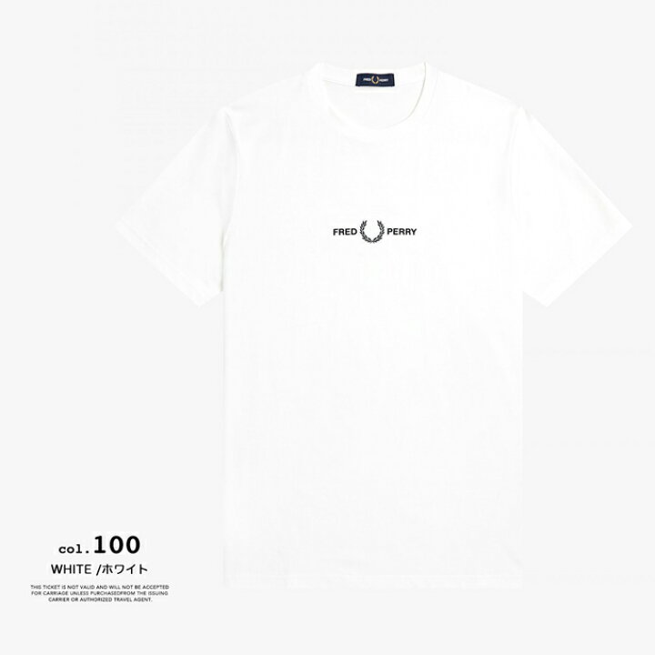 楽天市場】【 FRED PERRY フレッドペリー 】 Embroidered T-Shirt 