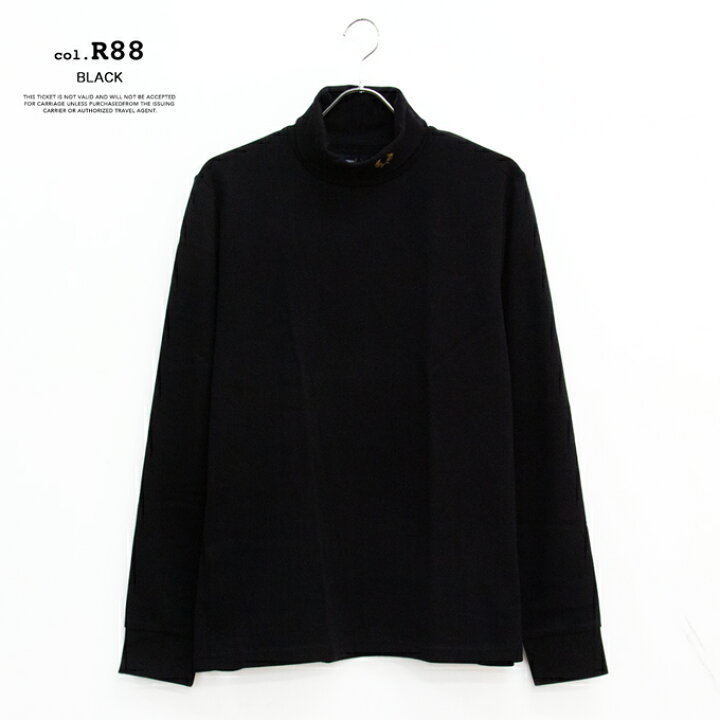 楽天市場】【FRED PERRY フレッドペリー】ROLL NECK TOP ロールネック 