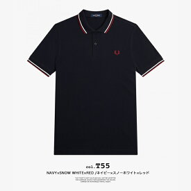 【 FRED PERRY フレッドペリー 】 The Fred Perry Shirt ツインティップ S/S ポロシャツ M3600 / 半袖 襟ライン ワンポイント 鹿の子 ストリームラインフィット メンズ レディース ユニセックス 2024SUMMER/