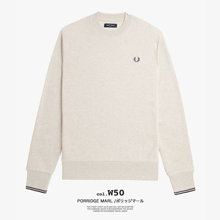楽天市場】【 FRED PERRY フレッドペリー 】 Crew Neck Sweatshirt 