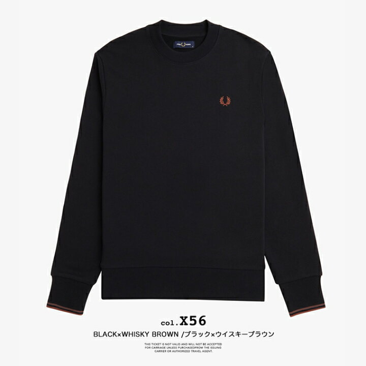 楽天市場】【 FRED PERRY フレッドペリー 】 Crew Neck Sweatshirt 