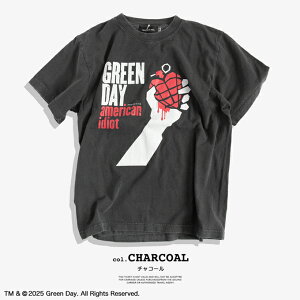�y GOOD ROCK SPEED �O�b�h���b�N�X�s�[�h �z AMERICAN IDIOT T-SHIRT GREEN DAY �O���[���E�f�C �v�����g S/S T�V���c 25GRD001W / ���� �ێ� �N���[�l�b�N �v�����gT ���b�NT �o���hT �s�O�����g�_�C �����Y ��