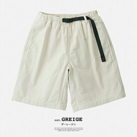 【 GRAMICCI グラミチ 】 G-SHORT Gショーツ G101-OGT / ショートパンツ ショーパン ハーフパンツ 短パン ジーショーツ クライミングパンツ イージーパンツ ゴムウエスト ウェビングベルト アウトドア ボトム メンズ 2024SUMMER