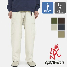 【 GRAMICCI グラミチ 】 ROCK SLIDE PANT ロックスライドパンツ G4SM-P087 / グラミチ クライミングパンツ ワークパンツ カーゴ ワイドパンツ バギーパンツ イージーパンツ ゴムウエスト ウィービングベルト メンズ 2024SPRING