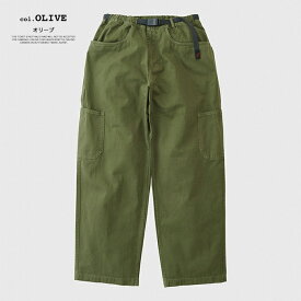 【 GRAMICCI グラミチ 】 ROCK SLIDE PANT ロックスライドパンツ G4SM-P087 / グラミチ クライミングパンツ ワークパンツ カーゴ ワイドパンツ バギーパンツ イージーパンツ ゴムウエスト ウィービングベルト メンズ 2024SPRING