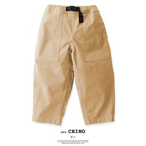 �y GRAMICCI �O���~�` �z �L�b�Y ���[�Y�e�[�p�[�h �p���c KIDS LOOSE TAPERED PANT G503-BJ-K / �O���~�` �L�b�Y �p���c �Y�{�� �q���� �j�̎q ���̎q �A�E�g�h�A ���[�Y�V���G�b�g �X�g���b�`