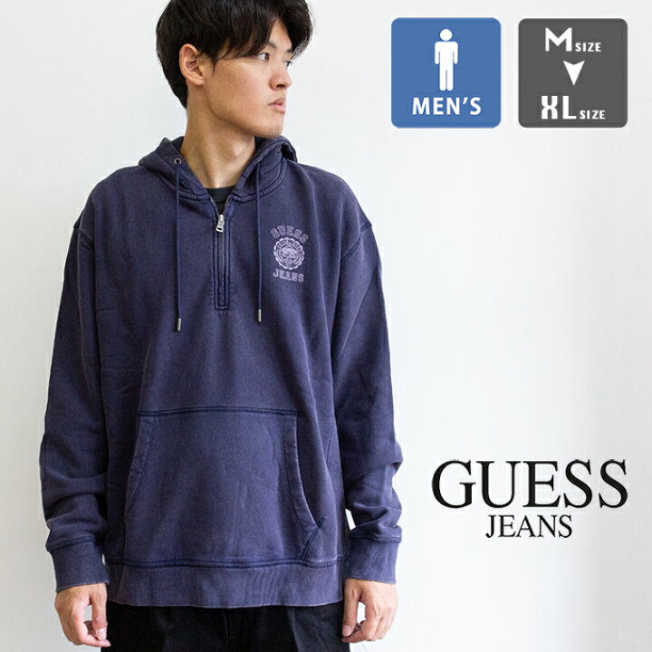 楽天市場】【 GUESS JEANS ゲス ジーンズ 】 Reg Hood Print Logo 