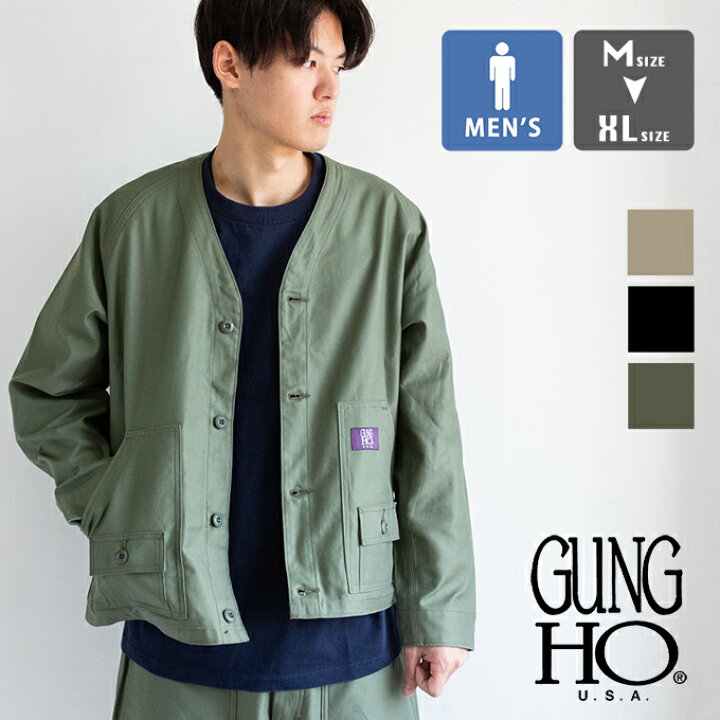 楽天市場】【 GUNG HO ガンホー 】 THE EXPEDITION JACKET BACK SATIN 