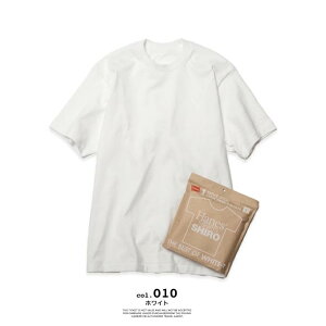 �y Hanes �w�C���Y �z Hanes T-SHIRTS SHIRO XXL size �w�C���Y T�V���c �V�� �N���[�l�b�N T�V���c XXL�T�C�Y HM1-X201 / HM1-X201XXL / T�V���c ��T �p�b�NT�V���c �����Y ���f�B�[�X �g�b�v�X �C���i�[ �r�b�O�T