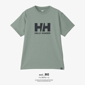 【 HELLY HANSEN ヘリーハンセン 】 S/S HH Front Logo Tee ショートスリーブ HHロゴ ティー HH62415 / Tシャツ 半袖 丸首 クルーネック プリントT UVケア 紫外線カット メンズ レディース ユニセックス 2024SUMMER/