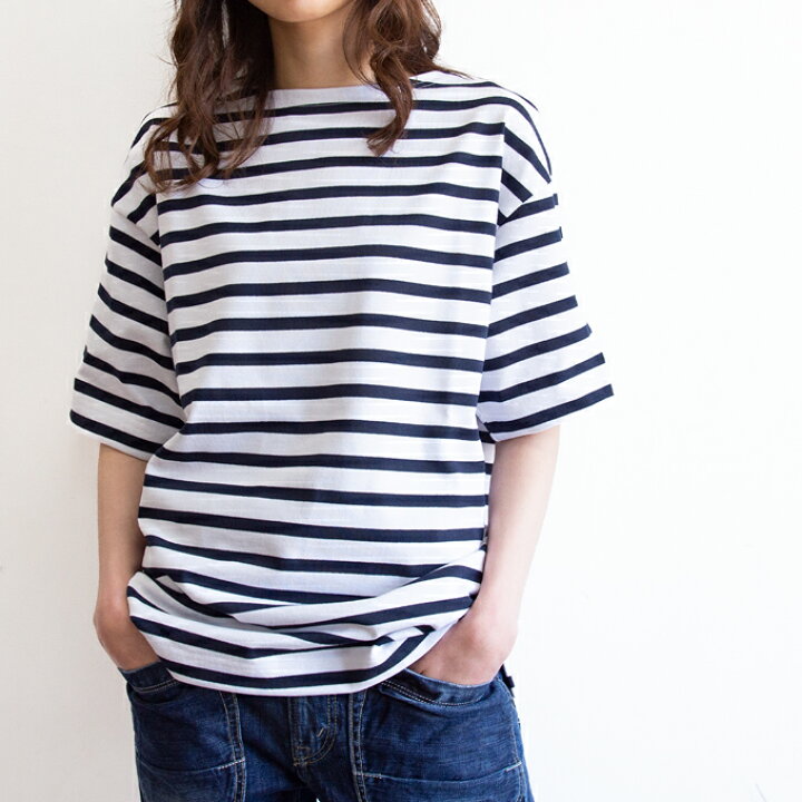 市場 ヘリーハンセン レディース ショートスリーブ Tシャツ ボーダーボートネックティー