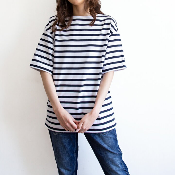 市場 ヘリーハンセン レディース ショートスリーブ Tシャツ ボーダーボートネックティー