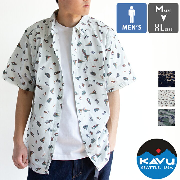 楽天市場】【SALE!!】 【 KAVU カブー 】 S/S The Jam メンズ ザ 