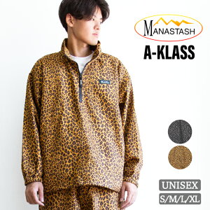MANASTASH �}�i�X�^�b�V�� CHILLIWACK PULLOVER LEOPARD ���I�p�[�h �v���I�[�o�[ 792-5252008 / �}�i�X�^ �W���P�b�g �g�b�v�X �A�E�^�[ �q���E�� �W���P�b�g �n�[�t�W�b�v �����Y ���f�B�[�X �w���v�R�b�g