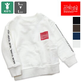 【SALE!!】 Manhattan Portage マンハッタンポーテージ キッズ スウェット トレーナー KIDS Sweat Trainer MP-KIDS02 / 子供服 男の子 女の子 ユニセックス トップス 2023AW