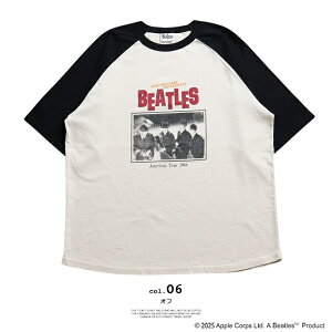 �y THE BEATLES �U �r�[�g���Y �z Tour Raglan Tee �c�A�[ ���O���� T�V���c 05515022 / �r�[�g���Y T�V���c beatles Tee �����Y ���f�B�[�X ���� �o���hT�V���c �o�b�N�v�����g ���O����T 2025SUMMER
