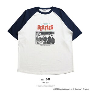 �y THE BEATLES �U �r�[�g���Y �z Tour Raglan Tee �c�A�[ ���O���� T�V���c 05515022 / �r�[�g���Y T�V���c beatles Tee �����Y ���f�B�[�X ���� �o���hT�V���c �o�b�N�v�����g ���O����T 2025SUMMER
