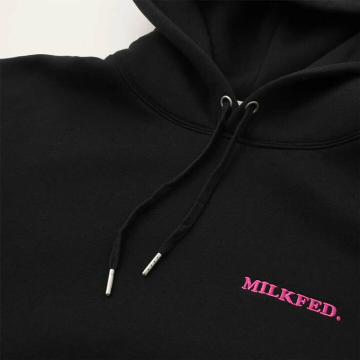 楽天市場】【 MILKFED. ミルクフェド 】 ROUND DONUTS SWEAT HOODIE 
