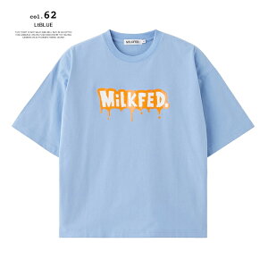 �y MILKFED. �~���N�t�F�h �z MELT MILKFED. WIDE S/S TEE �����g �~���N�t�F�h ���C�h ����T�V���c 103262011007 / MILKFED.�@�~���N�t�F�h ����T�V���c T�V���c ���C�hT �A�[�J�C�u �O���t�B�b�N �v�����g �A
