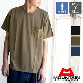 【 MOUNTAIN EQUIPMENT マウンテンイクイップメント 】 QD Pocket Tee クイックドライポケット Tシャツ 425781 / メンズ 半袖 Tシャツ 速乾 アウトドア ポリエステル 425781EC 2023SUMMER