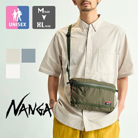 【 NANGA ナンガ 】 COTTON CHAMBRAY S/S DAILY SHIRT コットン シャンブレー S/S デイリー シャツ N14T / 半袖 ショートスリーブ ボタンダウン スナッフホタン 半袖シャツ ビジネスシャツ クールビズ 無地 メンズ レディース 22SS/