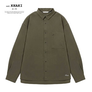 �y NANGA �i���K �z DOT AIR COMFY L/S SHIRT �h�b�g�G�A �R���t�B �����O�X���[�u�V���c NW2411-1E905-A / NANGA �i���K �����V���c �V���c �z�� ���� �@�\�f�� �h�b�g�G�A�[ �����Y 2024SUMMER