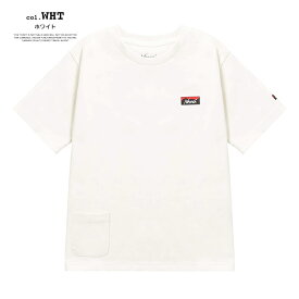 【 NANGA ナンガ 】 ECO HYBRID MINI BOX LOGO KIDS TEE エコハイブリッド キッズ ミニボックスロゴ キッズティー NW2411-1S701-A / NANGA ナンガ Tシャツ 半袖 キッズ 丸首 クルーネック ワンポイント ロゴ バックプリント 男の子 女の子 2024SUMMER