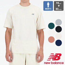 new balance ニューバランス Sport Essentials ショートスリーブ Tシャツ MT41509 / ニューバランス Tシャツ 半袖 トップス カットソー メンズ レディース ワンポイント ロゴ 刺繍 2024SUMMER