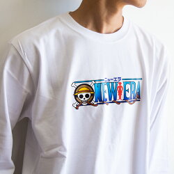 楽天市場 Sale New Era ニューエラ 長袖 コットン Tシャツ One Piece ワンピース タイトルロゴ New Era Tシャツニューエラ Tシャツ One Piece コラボ トップス ロンt メンズ カットソー 人気 おしゃれ かわいい aw ジーンズステーション