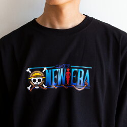 楽天市場 Sale New Era ニューエラ 長袖 コットン Tシャツ One Piece ワンピース タイトルロゴ New Era Tシャツニューエラ Tシャツ One Piece コラボ トップス ロンt メンズ カットソー 人気 おしゃれ かわいい aw ジーンズステーション