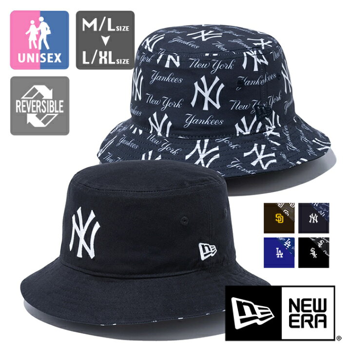楽天市場】【 NEW ERA ニューエラ 】 BUCKET01 MLB Reversible Hat MLB 