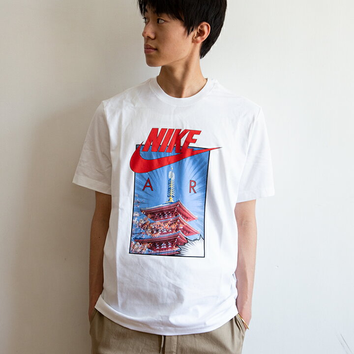 楽天市場 Sale Nike ナイキ Air 五重塔 グラフィック S S Tシャツ Ct6531 半袖 丸首 クルーネック プリント T フォトt Nike Tシャツ ナイキ Tシャツ メンズ レディース ユニセックス 男女兼用 春夏 ss ジーンズステーション 楽天市場 Sale Nike ナイキ Air 五重塔 グラフィック S S Tシャツ Ct6531 半袖 丸首 クルーネック プリント T フォトt Nike Tシャツ ナイキ Tシャツ メンズ レディース ユニセックス 男女兼用 春夏 ss ジーンズステーション