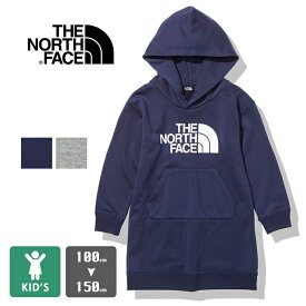 【SALE!!】【 THE NORTH FACE ザ ノースフェイス 】 キッズ G Logo Onepiece ガールズ ロゴ ワンピース NTG62110 / パーカ フーディー スウェット プルオーバー ワンピ スウェットワンピ 裏毛 100cm 110cm 120cm 130cm 140cm 150cm 女の子/