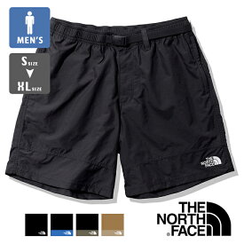 【 THE NORTH FACE ザ ノースフェイス 】 Nuptse Short ヌプシ ショーツ NB42334 / ショートパンツ ショーツ ショーパン 短パン ハーフパンツ 膝上 ゴムウエスト ナイロン 撥水 アウトドア メンズ 23SUMMER/