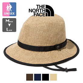 【 THE NORTH FACE ザノースフェイス 】 HIKE Hat ハイク ハット NN02341 / 帽子 ストローハット 麦わら帽子 Mサイズ Lサイズ ウォッシャブル 折りたたみ可能 サイズ調節 あご紐 ポリエステル メンズ レディース ユニセックス 23SUMMER/