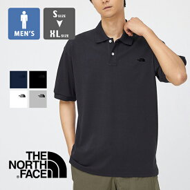 【 THE NORTH FACE ザ ノースフェイス 】 S/S Any Part Polo ショートスリーブ エニーパート ポロ NT22232 / 半袖 ポロシャツ ワンポイント 無地 速乾 消臭 マキシフレッシュ ビジネス クールビズ メンズ 2024SUMMER/