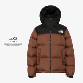 【 THE NORTH FACE ザ ノースフェイス 】 Nuptse Hoodie ヌプシ フーディー ND92331 / ダウンジャケット ヌプシジャケット フーディー ダウン フェザー 撥水 アウトドア ロゴ 刺繍 切替 the north face ジャケット アウター メンズ 2023AW/