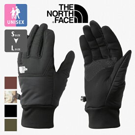 【 THE NORTH FACE ザ ノースフェイス 】 Nuptse Etip Glove ヌプシ イーチップ グローブ NN62310 / 手袋 5本指 中わた PRIMAROFT フリース スマートフォン スマホ対応 タッチパネル タッチスクリーン 防寒 メンズ レディース ユニセックス 2023AW/