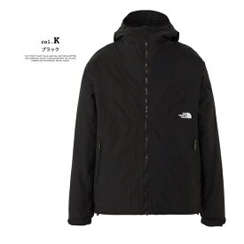 【 THE NORTH FACE ザ ノースフェイス 】 Compact Jacket コンパクト ジャケット NP72230 / シェルジャケット ライトアウター マウンテンパーカー ナイロンパーカー ウインドブレーカー アウトドア カジュアル 撥水 携帯 パッカブル 収納袋付き アウター メンズ 2024SPRING/