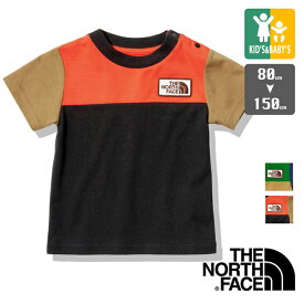 【 THE NORTH FACE ザノースフェイス 】 B/K S/S TNF Grand Tee ベビー/キッズ ショートスリーブTNFグランドティー NTB32338/NTJ32338 / KIDS BABY キッズ ベビー 半袖Tシャツ ショートスリーブ アウトドア NTB32338 NTJ32338 2023SUMMER