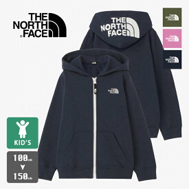 【 THE NORTH FACE ザ ノースフェイス 】 Rearview FullZip Hoodie キッズ リアビュー フルジップ フーディ NTJ62261 / パーカー ジップパーカー スウェット 裏起毛 ノース パーカー 100cm 110cm 120cm 130cm 140cm 150cm ジュニア 子供 ボーイズ ガールズ 2023AW/