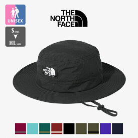 【 THE NORTH FACE ザ・ノース・フェイス 】 Horizon Hat ホライズン ハット NN02336 / 帽子 サファリハット アウトドアハット あご紐 紫外線カット UVカット UPF15-30 アウトドア フェス キャンプ Sサイズ Mサイズ Lサイズ XLサイズ メンズ レディース ユニセックス 2024AW/