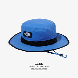 【 THE NORTH FACE ザ ノースフェイス 】 Horizon Hat ホライズン ハット NN02336 / 帽子 サファリハット アウトドアハット あご紐 紫外線カット UVカット アウトドア フェス キャンプ Sサイズ Mサイズ Lサイズ XLサイズ メンズ レディース ユニセックス 2024SPRING/