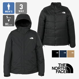 【 THE NORTH FACE ザ・ノース・フェイス 】 Cassius Triclimate Jacket カシウス トリクライメイト ジャケット NP62453 / 3WAY 2WAY 2枚セット マウンテンパーカ シェルジャケット インナーダウン インナージャケット アウター 防寒 アウトドア メンズ 2024AW/