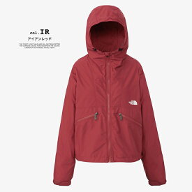 【 THE NORTH FACE ザ ノースフェイス 】 レディース Short Compact Jacket ショート コンパクト ジャケット NPW22430 / シェルジャケット マウンテンパーカ ナイロンパーカ ウインドブレーカー ショート丈 撥水 携帯 パッカブル 収納袋付き ウィメンズ 2024SPRING/