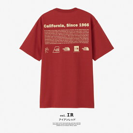 【 THE NORTH FACE ザ ノースフェイス 】 S/S Historical Logo Tee ショートスリーブ ヒストリカルロゴ ティー NT32407 / Tシャツ 半袖 丸首 クルーネック バックプリント プリントt 速乾 メンズ レディース ユニセックス 2024SUMMER/