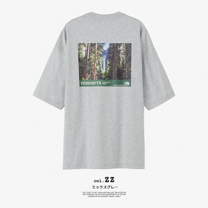 �y THE NORTH FACE �U�E�m�[�X�E�t�F�C�X �z S/S Yosemite Scenery Tee �V���[�g�X���[�u ���Z�~�e �V�[�i���[ �e�B�[ NT32436 / T�V���c ���� �ێ� �N���[�l�b�N �I�[�o�[�T�C�Y �r�b�O�V���G�b�g �o�b�N�v