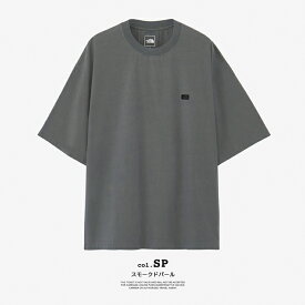 【 THE NORTH FACE ザ ノースフェイス 】 S/S Rock Steady Tee ショートスリーブ ロック ステディー ティー NT32462 / Tシャツ 半袖 丸首 クルーネック ワンポイント 無地 オーバーサイズ ビッグシルエット メンズ レディース ユニセックス 2024SUMMER/